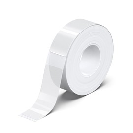 POLONO Genuine P31S Label Maker Tape, Adapted Label Print Paper, 14x75mm(0.55"x2.95"), Self-Adhesive Label Maker Tape Refill for Home/Office, Compatible with P31S Label Maker, 180 Labels, Clear