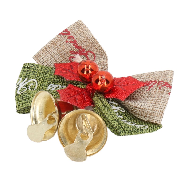 50Pcs Mini Bowknot Bells Durable Metal Happy Vibes Widely Used