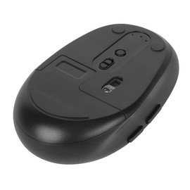 Targus Mittelgroße Multi-Geräte-Maus, antimikrobielle Oberfläche, Wireless, kabellos, 2,4 GHz oder Bluetooth, schwarz