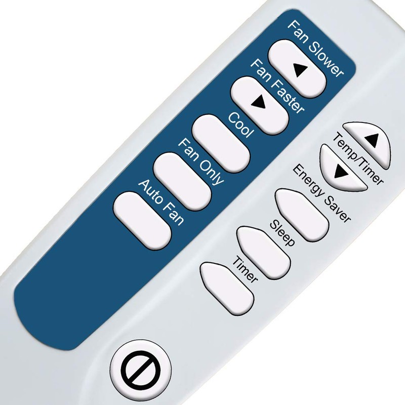 Compatible air conditioner remote control replacement for kenmore air conditioner