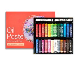 Mythya Pasteles 26/38/52 Colores Surtidos, Pasteles Al óleo Suaves Artísticos para Pintura Decorativa, Hacer Imágenes (26)