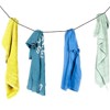 Xrten Pack of 2 Clothesline, Flexible Camping Outdoor Washing Line