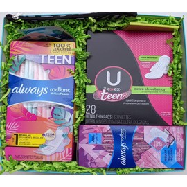 My First Period Sampler Kit™ - Pink Gift Box