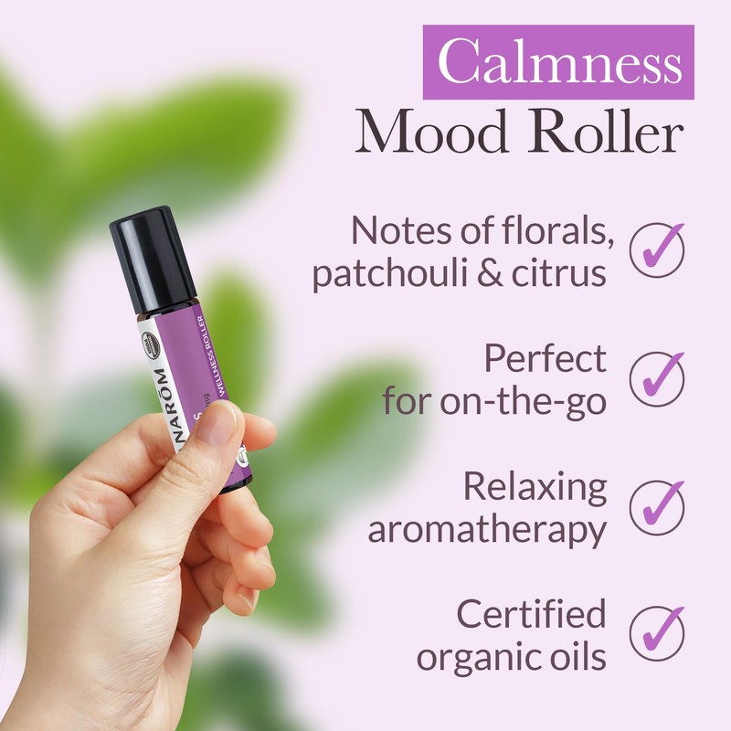 Pranarom - Calmness Mood Roller Wellness Blend - 8ml