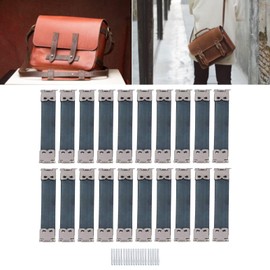 Flex Frame Bag Closures, 20PCS Metal Internal Flex Frame Kiss Clasp for Craft Coin Purse Bag Sewing Making, 10cm