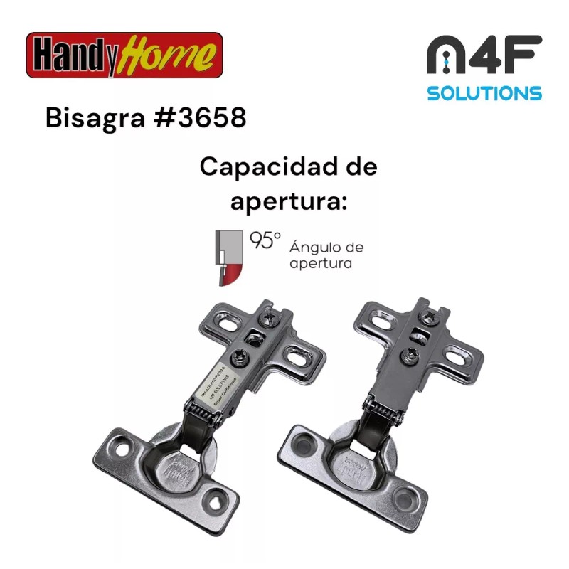 Handyhome Bisagra Handy Home 8.5 Cm X 5.2 Cm 5