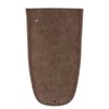 Motorcycle Fender Bib Cover Artificial Leather Decorative Pad Flame Pattern