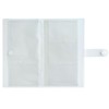 YFFSFDC Ticket Storage Holder Clear 20 Pages 40 Slots Ticket