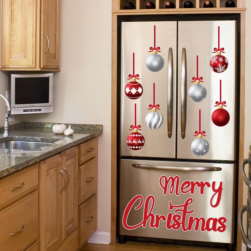 90shine 32PCS Christmas Garage Door Decorations Magnets - Merry Xmas