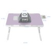 iXTRA Laptop Lap Desk Include Cooling Fan,Adjustable Lap Desk with