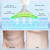 LED Face and Neck Massager, High Frequency Vibration/5°C Cold Facial