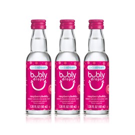 SodaStream bubly Drops, Raspberry, 1.36oz (Pack of 3)