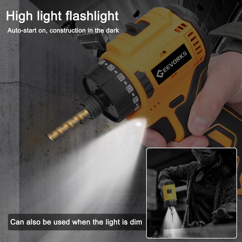 16.8V Lithium Screwdriver 55Nm Torque Multifunctional Repairing Tool Kit Electric