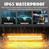 Nrgedzam 2PCS Led Side Marker Lights Front Bumper Sidemarker Lamps
