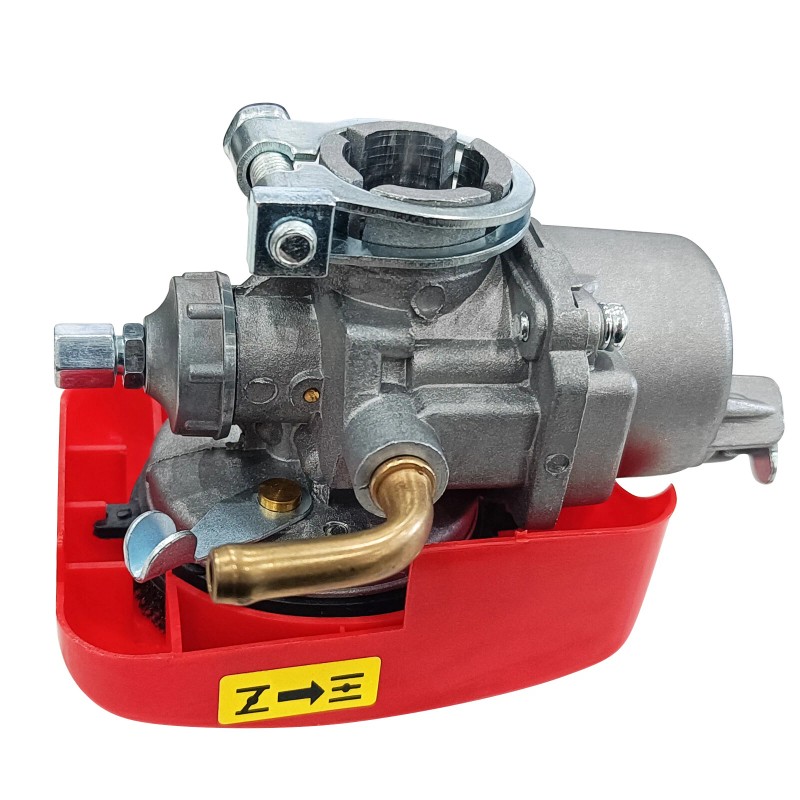 CDHPOWER New Carburetor Red-for 2 Stroke 48CC/66CC/80CC Gas Motorized Bicycle