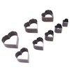 8pcs Leather Die Cutter Hollow Punching Tool High Carbon Steel
