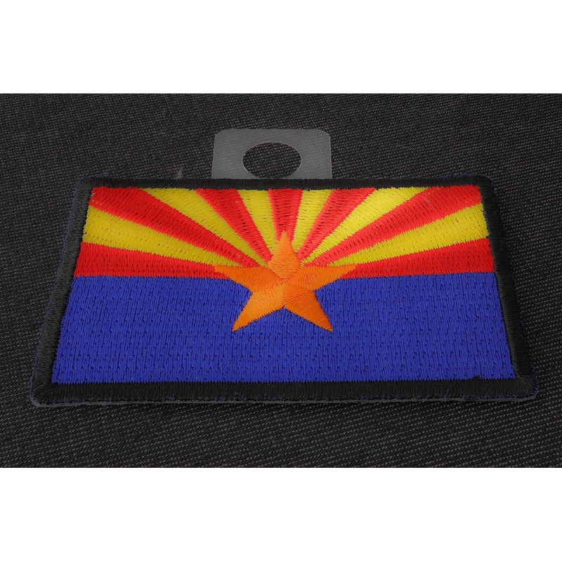 Arizona State Flag Patch - 3x2 inch