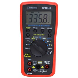 Tekpower TP2844R True RMS Auto-ranging Digital Multimeter For General Purpose With High Accuracy and Resolution, True-RMS