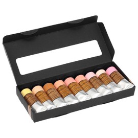 Charvin Extra Fine Professional Oil Paint Set for Artists, Portrait Colors - Bonjour Set of 9, 20 ml Tubes, Finely Milled, Non-Yellowing Artist Oil Paints in French Riviera-Inspired Hues