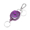 Snapback Keychain Key Reel Key Folder Key Bag Purple [Genuine]