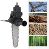 6inch Electric Chainsaw Modification Tool, Electric Drill Adapter, Portable Chainsaw