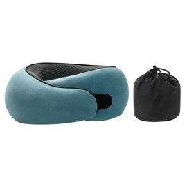 2024 New Memory Foam Travel Pillow for Airplanes,Neck Pillow for Traveling,Neck Plus Travel Pillow,Wander Neck Plus Travel Neck Pillow