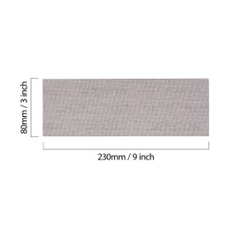 Mirka Abranet Net Sheets 3 x 9 inch/Grit 240 / Mesh Sandpaper Sanding Sheet Hook and Loop / 10 pcs / 9A-175-240RP