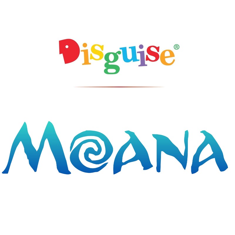 Disguise Moana - Disfraz de lujo para mujer, Rojo -,