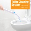 Disposable Toilet Bowl Brush Holder System, Fresh Refills for Bathroom
