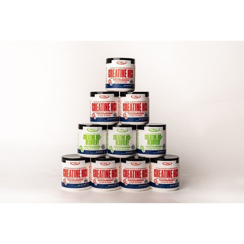 Power Play Fuel CREATINE HCl Powder - Raw Tart Taste,