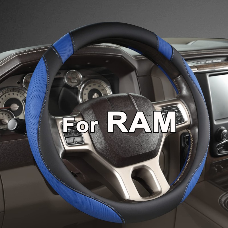 West Llama Customized Auto Car Steering Wheel Cover for Dodge