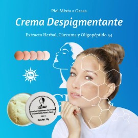 Dúo Gel De Noche + Despigmentante De Día 20grs Mixta/grasa