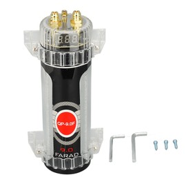 9.0 Farad Digital Power Capacitor High Performance Energy Storage Reinforcement Capacitor for Car Sound System DC12V