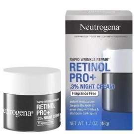 Neutrogena Rapid Wrinkle Repair Cream Retinol Pro + Night Cream ( 1.7 OZ ) J31