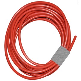 SUPCO SSRT3165 Silicone Tubing, 5 Feet Length, Red, 3/16" Inside Diameter, 5/16" Outside Diameter, 20 psi Working Pressure, -100 Degree F to 500 Degree F