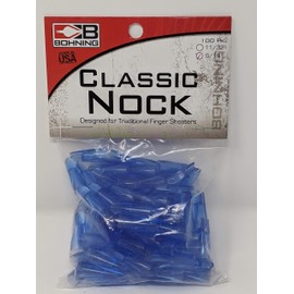 Bohning 5/16" Classic Nocks, Blue, 100 Count