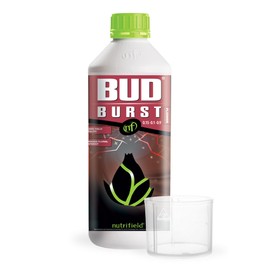 Bud Burst Nutrient Plant Supplement Advance Flower Bud Formation 1 Liter Liquid Fertilizer Maximize Yield Quality Source of Kelp for Budding Flower Plant Food Garden Indoor Outdoor - 1 Liter Bottle