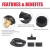 Auxiliary Fuel Tank Install Kit Fit for Ford Dodge Ram