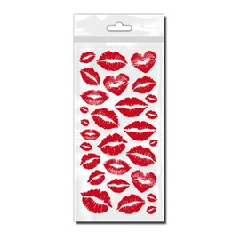 Kiss Mouth Bicycle Sticker Set Kiss Love Sticker Bicycle Children's Bike Love Top Sticker | D00036