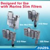 Marina Slim Filter Carbon Plus Ceramic Cartridge, (3 Pack) ,