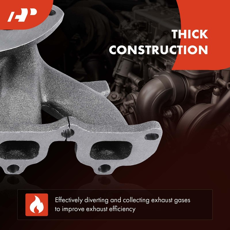 A-Premium Right Side [V6 2.9L] Engine Exhaust Manifold Kit W/Gasket