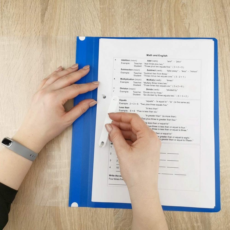 D.RECT Lux PP File Folder A4 Without Perforation Strong Polypropylene