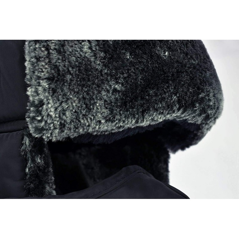 DOXHAUS Unisex Winter Ear Flap, Trooper, Trapper, Bomber Hat, Keeping