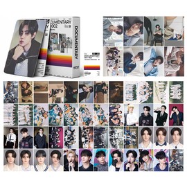 Photocards 2025 New Lomo Cards,Cards for Gift and Fans Collection (White-55PCS)
