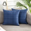 Kevin Textile Pack of 2 Decorative Outdoor Waterproof Throw Pillow