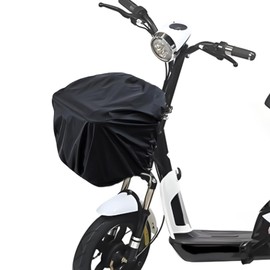 KASELIN Bicycle Basket Cover, Front Basket Cover, Waterproof Fabric, Front Basket Cover, Bicycle Basket Rain Cover, Sun Protection, Rainproof, Dustproof, Bicycle Basket Rain Cover Protector,