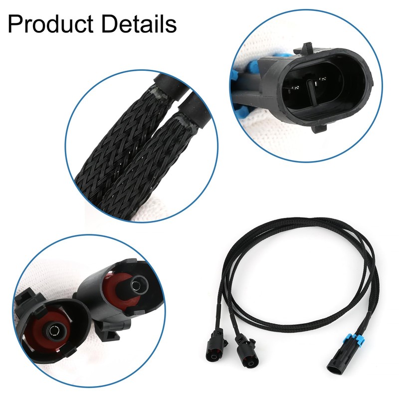HIRABBIT Gen 3 LS Knock Sensor Extension Relocation Harness Fit