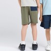 Com Size 98-52PK15-205 Docking Shorts, navy/khaki, 150