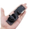 Maxmoral 2 Sets Black Sliding Cabinet Hardware Components Home Wardrobe