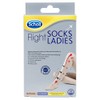 Scholl Flight Socks Compression Hosiery Ladies, Natural (8-10)